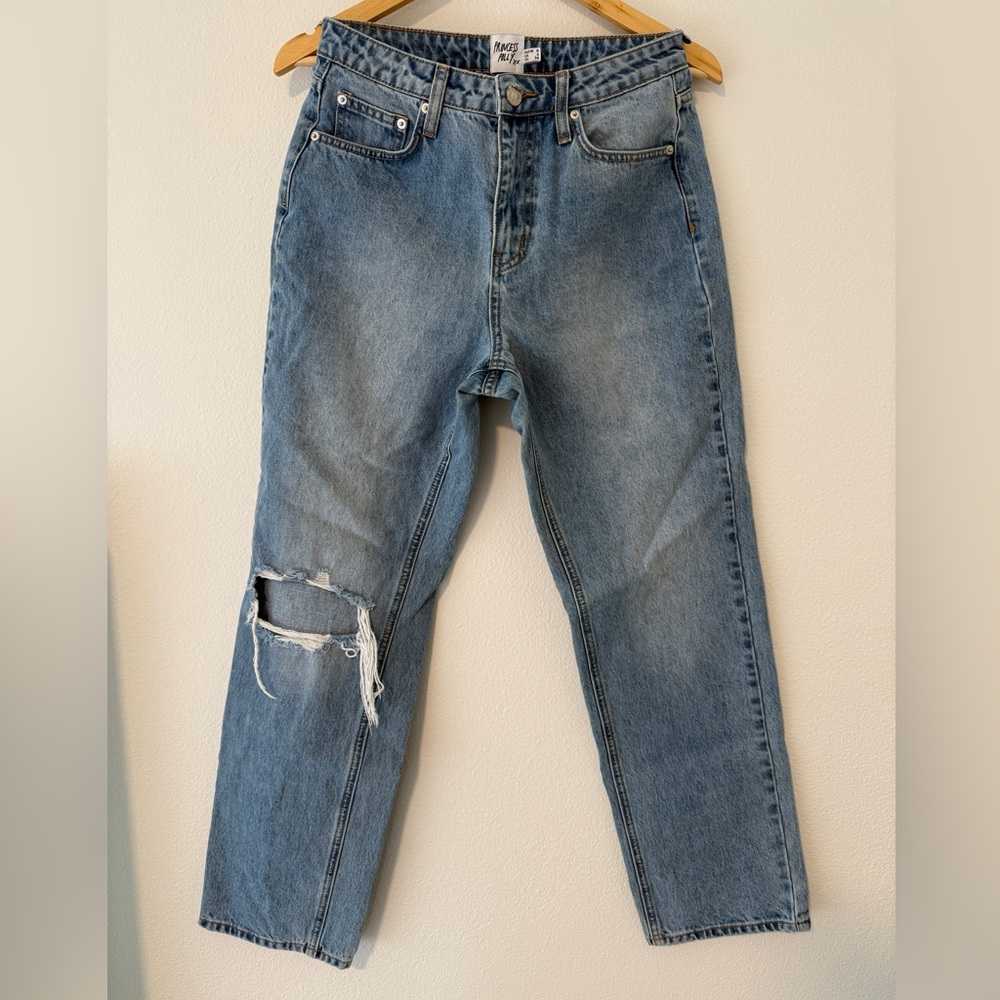 Princess Polly Classic Blue Denim Jeans
